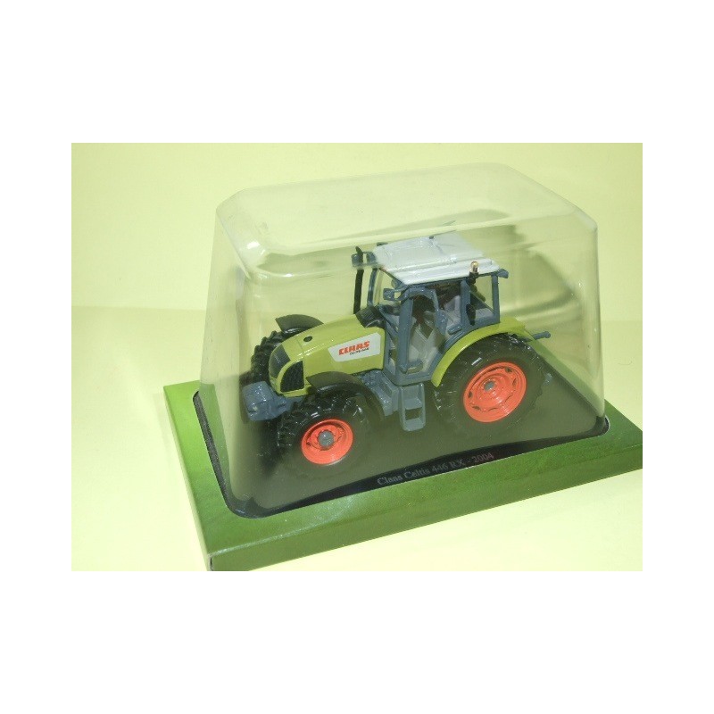 TRACTEUR N°045 CLAAS CELTIS 446 RX 2004 UNIVERSAL HOBBIES 1:43 sous coque