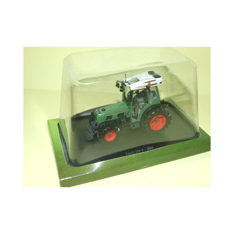 TRACTEUR N°048 FENDT 209 F 2005 UNIVERSAL HOBBIES 1:43 sous coque