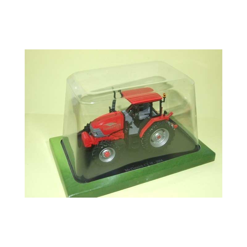 TRACTEUR NÂ°047 Mc CORMICK CX 95 2004 UNIVERSAL HOBBIES 1:43 sous coque