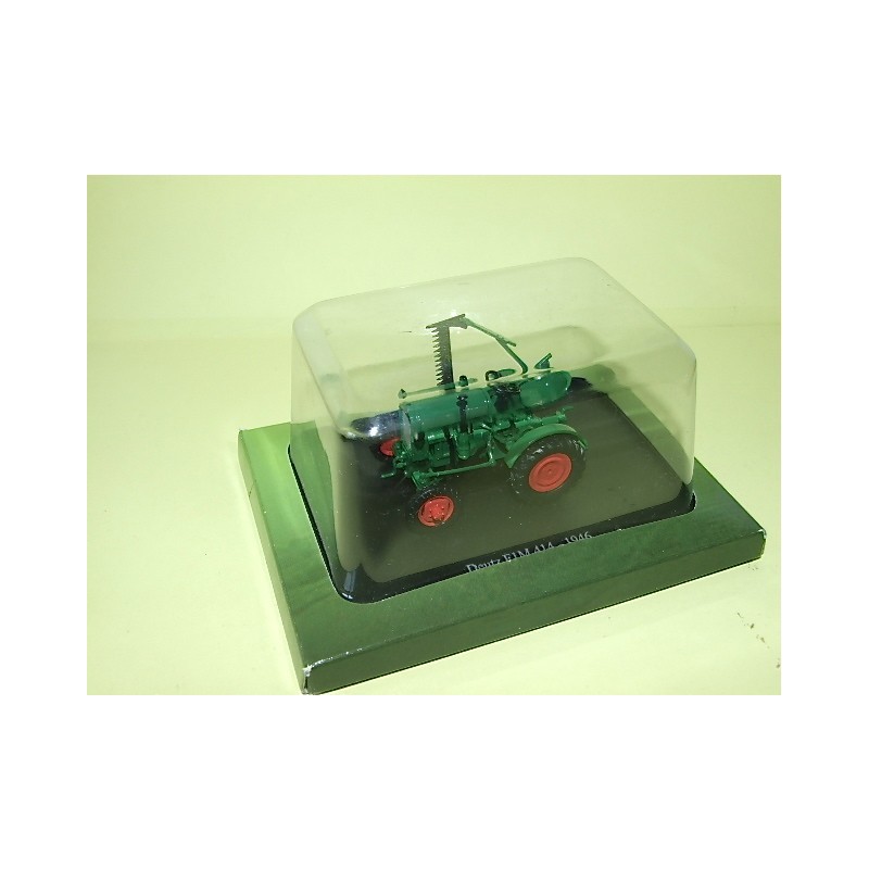TRACTEUR N°116 DEUTZ F1M 414 1946 UNIVERSAL HOBBIES 1:43 sous coque