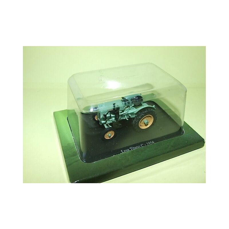 TRACTEUR N°126 LESA TITANO C 1954 UNIVERSAL HOBBIES 1:43 sous coque