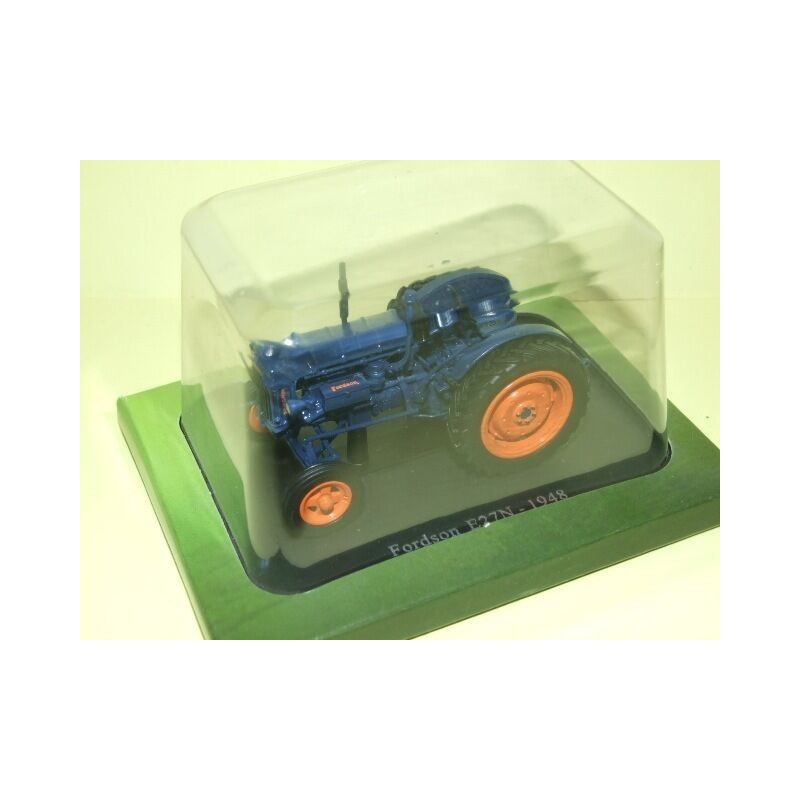 TRACTEUR NÂ°037 FORDSON E27N 1948 UNIVERSAL HOBBIES 1:43 sous coque