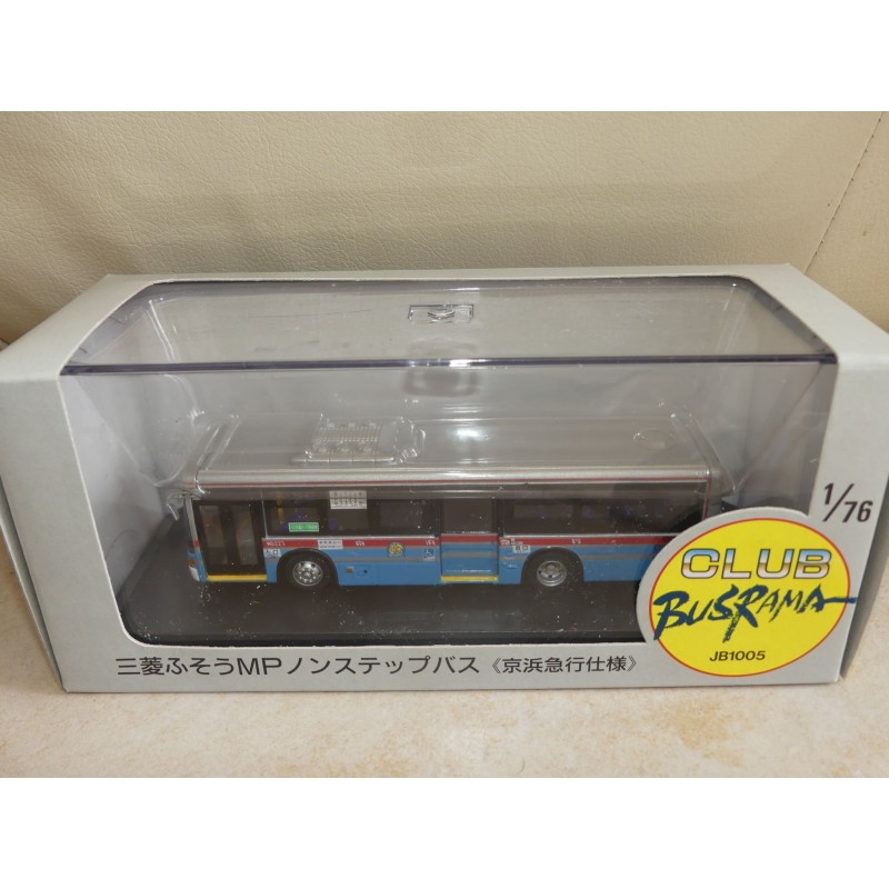CAR BUS MITSUBISHI FUSO MP KEIHIN KYUKO JB1005 CMNL 1:76