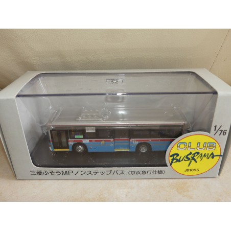 CAR BUS MITSUBISHI FUSO MP KEIHIN KYUKO JB1005 CMNL 1:76