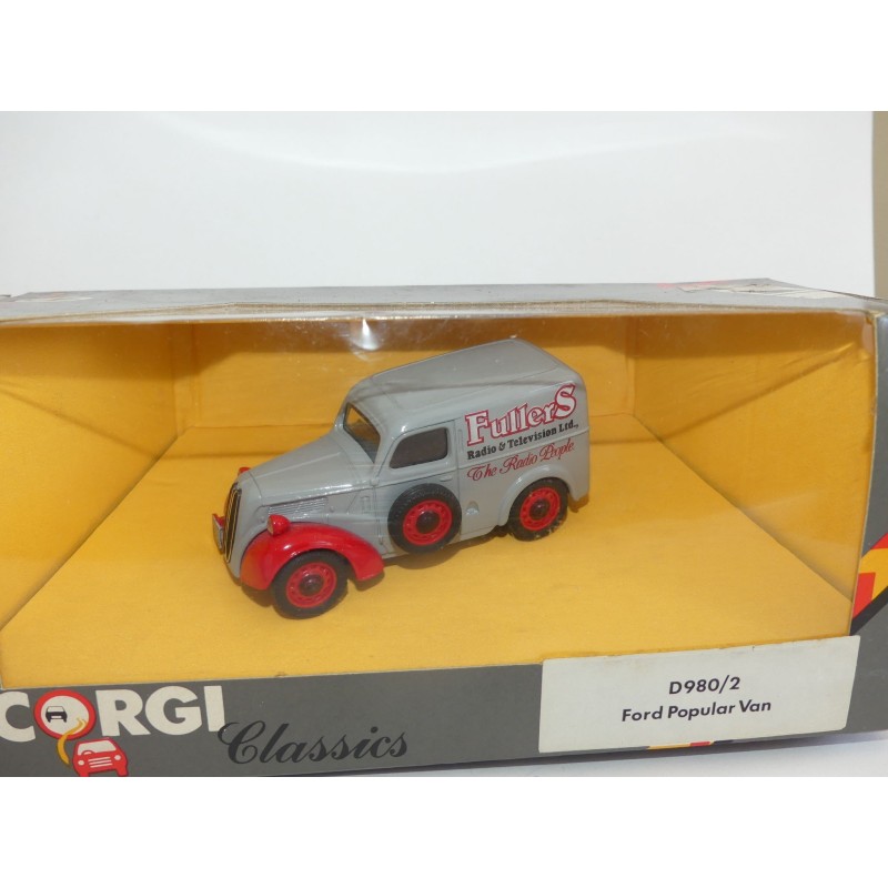FORD POPULAR VAN FULLERS CORGI D980/2 1:43