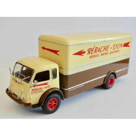 CAMION RENAULT FAINEANT TRANSPORT RÃ‰RACHE-LYON IXO GARAGE MODERNE 1:43 sans boite