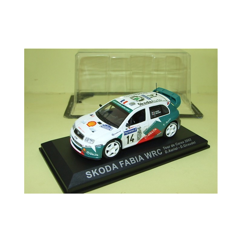 SKODA FABIA WRC TOUR DE CORSE 2003 D. AURIOL ALTAYA 1:43