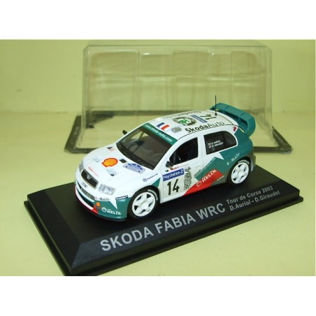 SKODA FABIA WRC TOUR DE CORSE 2003 D. AURIOL ALTAYA 1:43