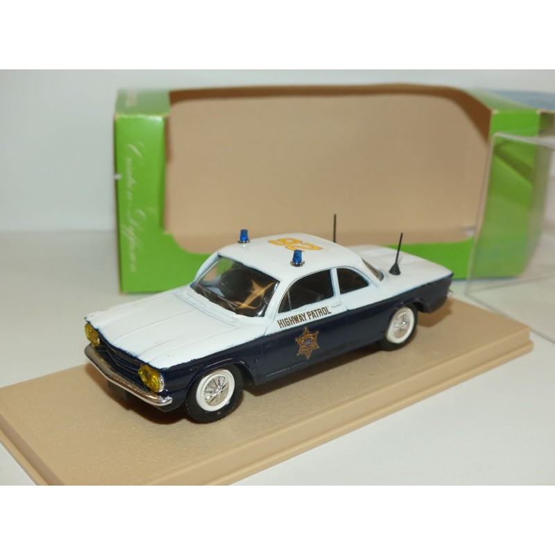 CORVAIR MONZA COUPE 1962 POLICE USA ELIGOR 1150 1:43