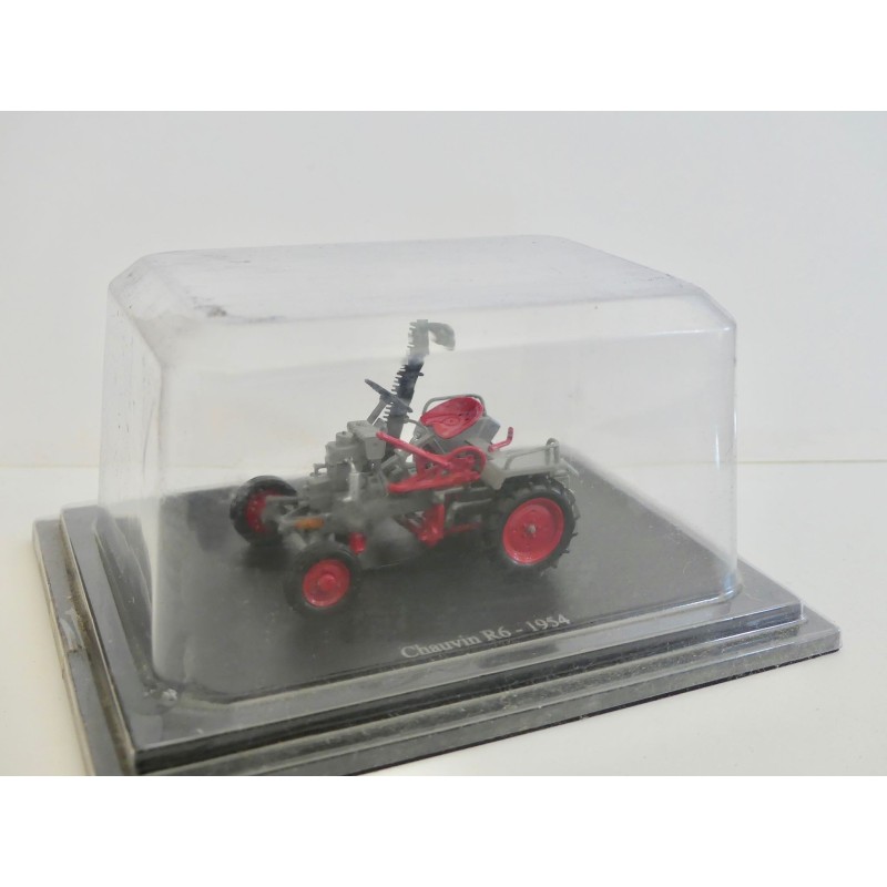 TRACTEUR NÂ°046 CHAUVIN R6 1954 UNIVERSAL HOBBIES 1:43 sans contreboite