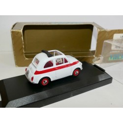 FIAT 500 SPORT ROAD VERSION 1960 Blanc VITESSE L082A 1:43