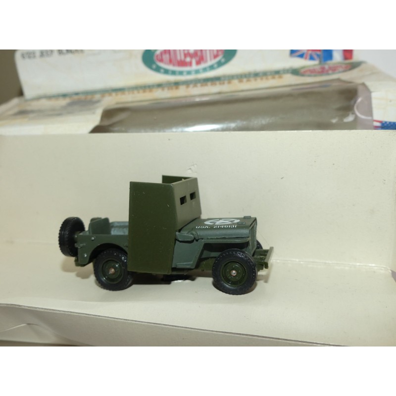 JEEP WILLYS BLINDEE MILITAIRE SOLIDO 6122 1:43