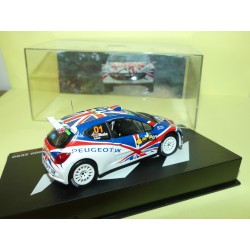 PEUGEOT 207 S2000 RALLYE CURITIBA 2010 K. MEEKE ALTAYA 1:43 3Ã¨me