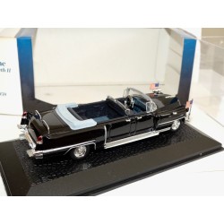 CADILLAC LIMOUSINE DECAPOTABLE QUEEN ELIZABETH II PRESIDENTIELLE ATLAS 1:43 Chef d'état