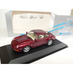 PORSCHE 911 CARRERA 993 1994 Bordeaux MINICHAMPS 1:43 imperfection