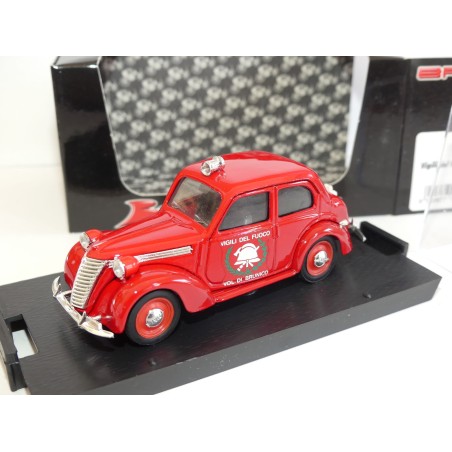 FIAT 1100 E POMPIERS VIGILI DEL FUGO DI BRUNICO 1947 BRUMM R181B 1:43