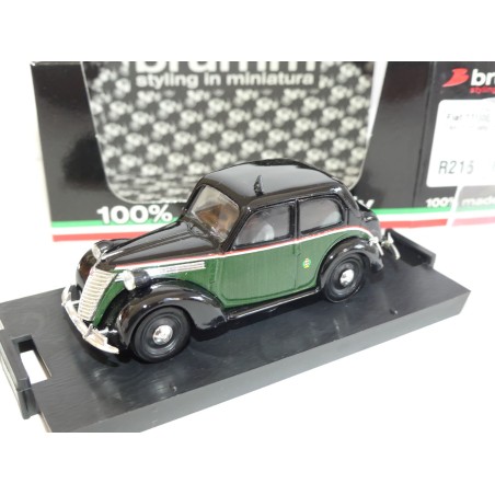 FIAT 1100 E TAXI DE MILAN 1949 BRUMM R215 1:43