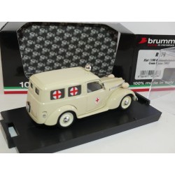 FIAT 1100 E AMBULANCE CROCE ROSSA 1947 BRUMM R179 1:43