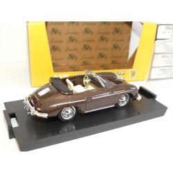 PORSCHE 356 ROADSTER 1950 Marron BRUMM R117 1:43