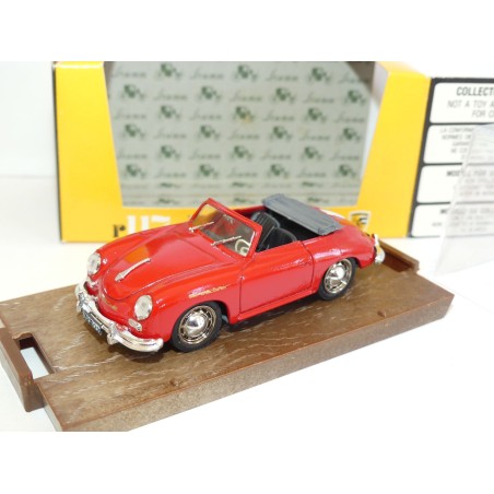 PORSCHE 356 ROADSTER 1950 Rouge BRUMM R117 1:43