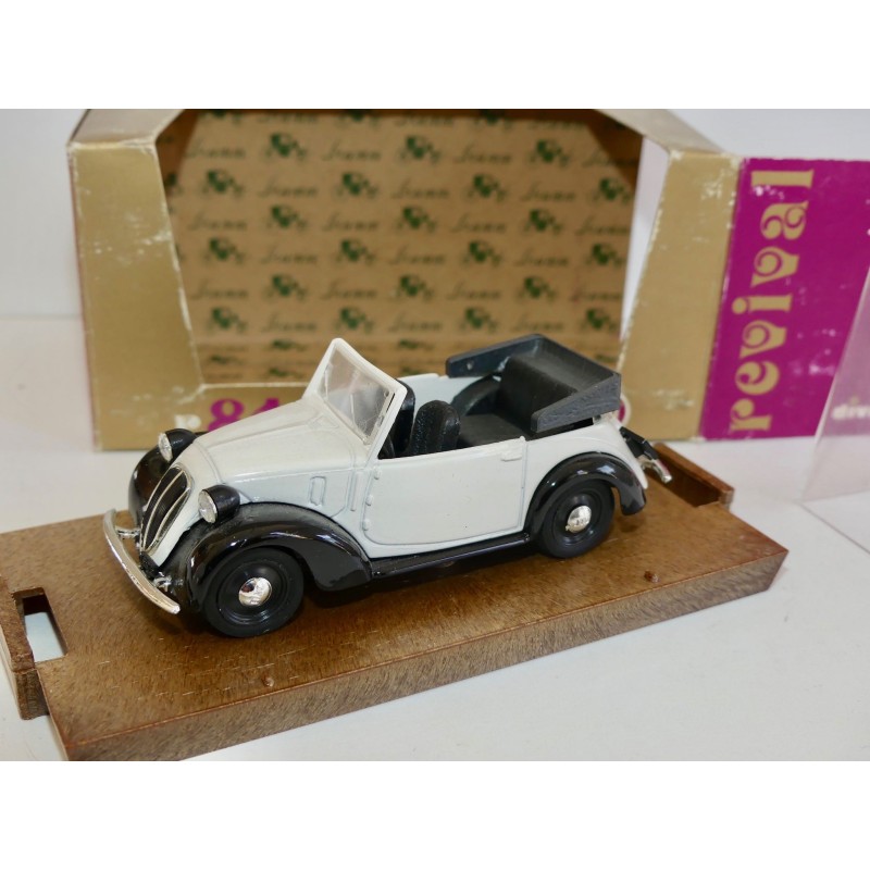 FIAT 508 C CABRIOLET Blanc 1937-39 BRUMM R84 1:43