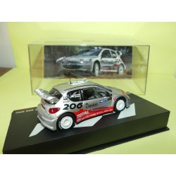 PEUGEOT 206 WRC RALLYE DE FINLANDE 2002 M. GRONHOLM ALTAYA 1:43 4Ã¨me