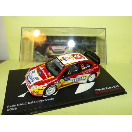 CITROEN XSARA WRC RALLYE CATALOGNE 2006 D. SORDO ALTAYA 1:43 29Ã¨me 