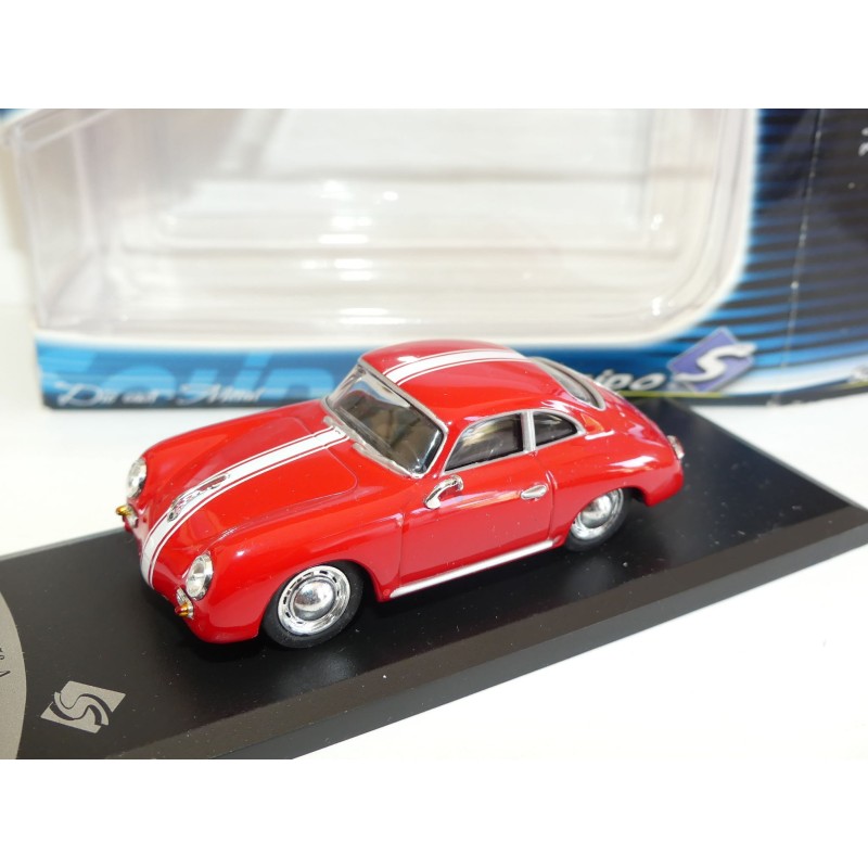 PORSCHE 356 A CARRERA 1956 Rouge SOLIDO 1:43