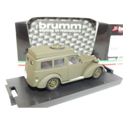 FIAT 1100 FOURGONNETTE 1950 CARABINIERI RADIOMOBILE MILITAIRE BRUMM R460 1:43