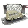 FIAT 1100 FOURGONNETTE 1950 CARABINIERI RADIOMOBILE MILITAIRE BRUMM R460 1:43