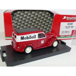 FIAT 1100 E FOURGONNETTE 1950 MOBILOIL BRUMM R344B 1:43