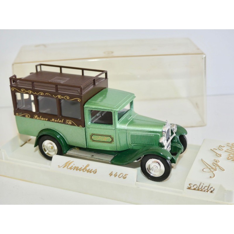 CITROEN C4F MINI BUS Vert PALACE HOTEL SOLIDO 1:43