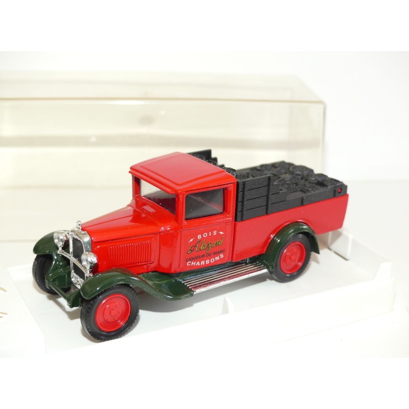 CITROEN C4F CHARBONNIERS ALAZARD Rouge SOLIDO 1:43