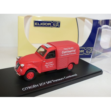 CITROEN 2CV SAV TRACTEURS CONTINENTAL ELIGOR 1:43