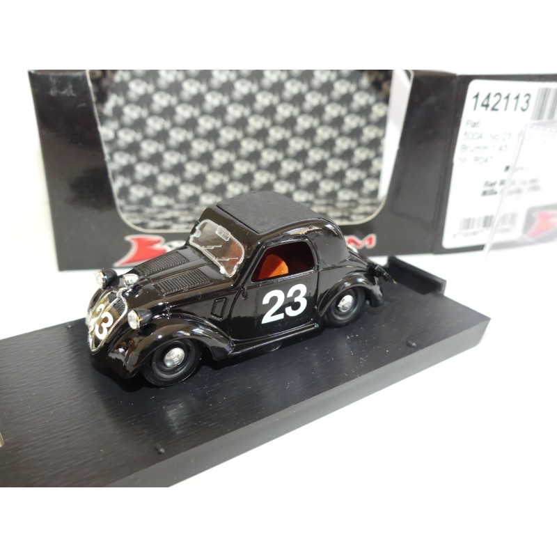 FIAT 500 A N°23 MILLE MIGLIA 1937 BRUMM R047 1:43