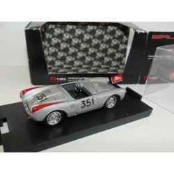 PORSCHE 550 1500/RS NÂ°351 MILLE MIGLIA 1954 BRUMM R195 1:43