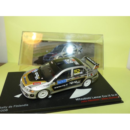 MITSUBHISHI LANCER IX Gr.N RALLYE DE FINLANDE 2008 J. HANNINEN ALTAYA 1:43 13Ã¨me 