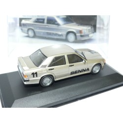 MERCEDES 190 E 2.3 16V 1984 SENNA DorÃ©e ALTAYA 1:43