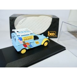 CITROEN 2CV FOURGONNETTE 1956 Affichage GIRAUDY IXO CLC048 1:43