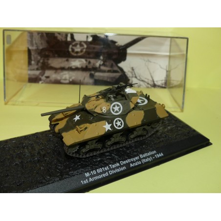 BLINDÃ‰ MILITAIRE NÂ°19 M-10 601st TANK DESTRYER ITALY 1944 ALTAYA 1:72