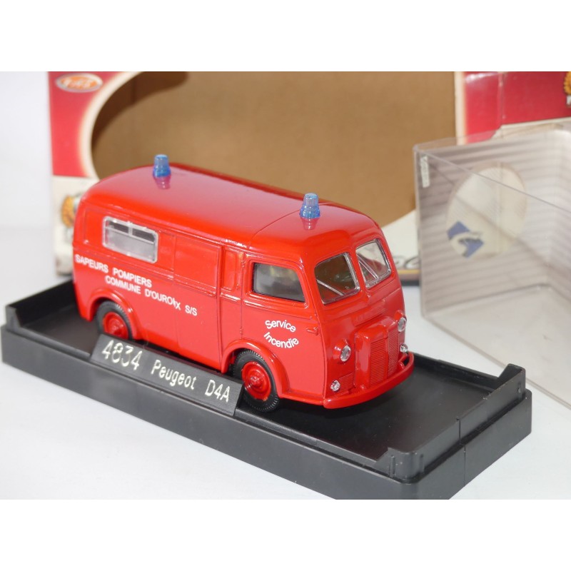 PEUGEOT D4A POMPIERS COMMUNE D'OUROUX SOLIDO 1:43
