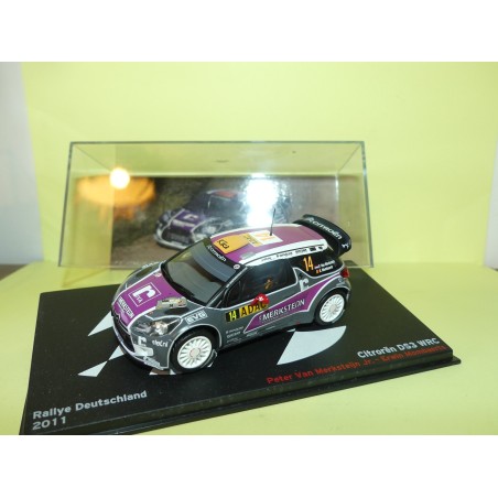 CITROEN DS3 WRC RALLYE D'ALLEMAGNE 2011 P.V. MERKSTEIJN ALTAYA 1:43 9Ã¨me 