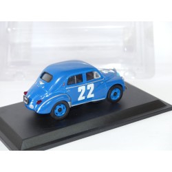 RENAULT 4CV NÂ°22 COUPE DES ALPES 1954 TYPE 1063 ELIGOR PRESSE 1:43