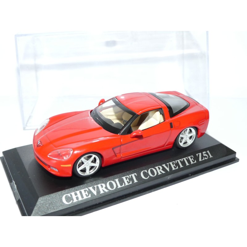 CHEVROLET CORVETTE Z51 Rouge ALTAYA 1:43