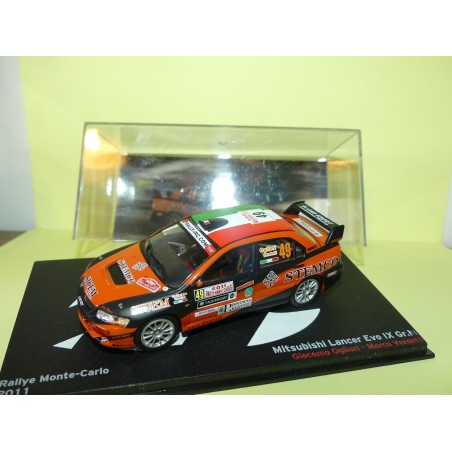 MITSUBHISHI LANCER IX Gr.N RALLYE MONTE CARLO 2011 G.OGLIARI ALTAYA 1:43 24Ã¨me 