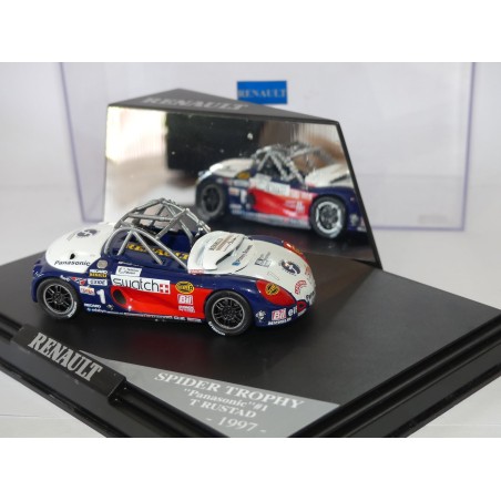 RENAULT SPIDER TROPHY N°1 PANASONIC T. RUSTAD VITESSE 1:43