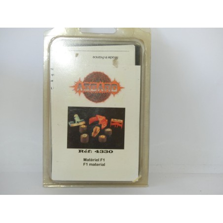 MATERIEL F1 EN METAL ASGARD 1:43