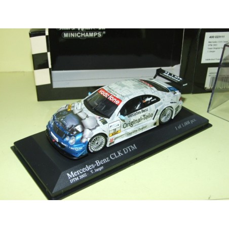 MERCEDES CLK N°11 DTM 2001 JAEGER MINICHAMPS 1:43