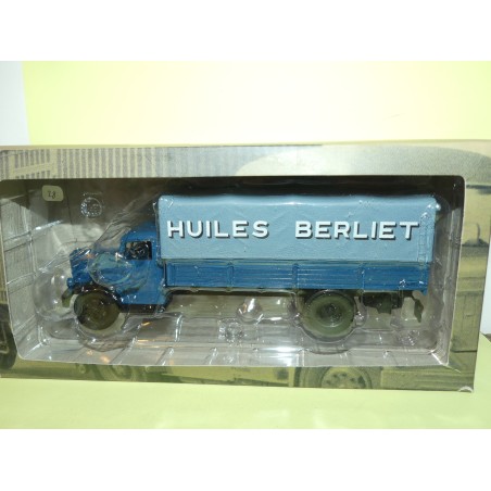 CAMION D'AUTREFOIS N°028 BERLIET GDR 7W Huiles Berliet 1948 ALTAYA 1:43