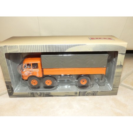 CAMION D'AUTREFOIS N°016 MERCEDES BENZ LP333 Plateau Bache Buysschaert ALTAYA 1:43